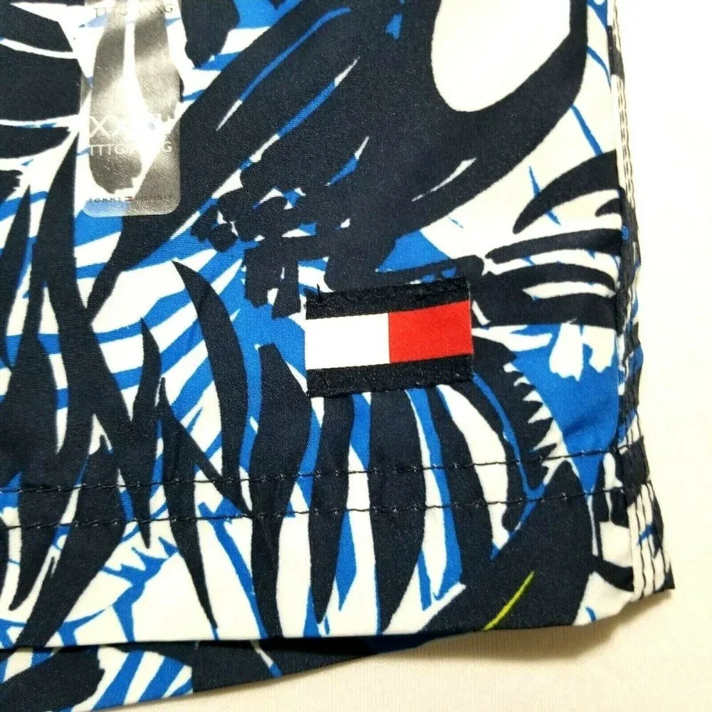 Tommy Hilfiger Traveler Swim Beach Bathing Suit Trunks‎ Shorts Mesh Lined